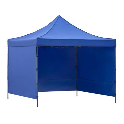 Pavilion pliabil gradina 3x3 m cu acoperis impermeabil si 3 pereti laterali