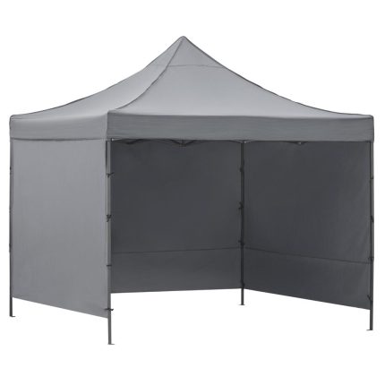 Pavilion pliabil gradina 3x3 m cu acoperis impermeabil si 3 pereti laterali
