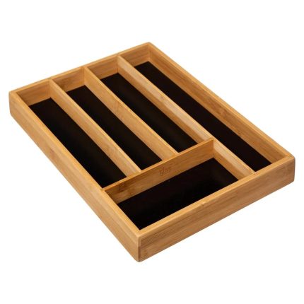 Organizator sertar tacamuri 5Five Blackbamboo