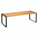 Etajera 5Five Blackwood cu structura metalica