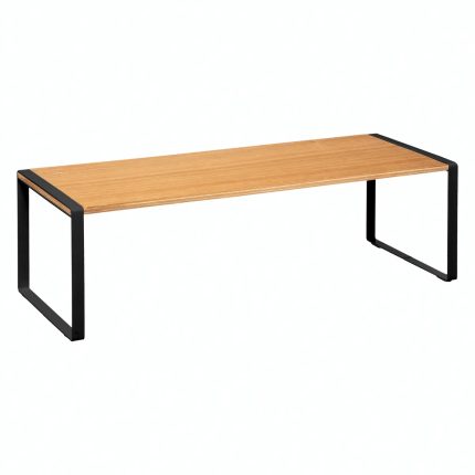 Etajera 5Five Blackwood cu structura metalica