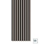 Riflaj MDF decorativ LDA PREMIUM de tip Panou Acustic