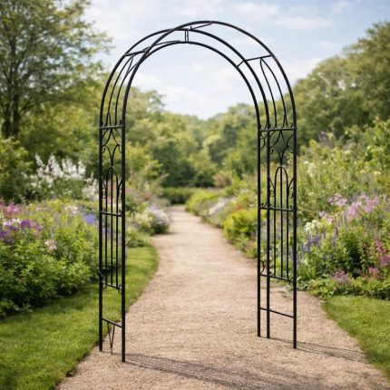 Pergola gradina pentru plante cataratoare