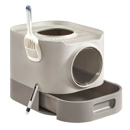 FEANDREA Litiera pentru pisici XXL cu capac