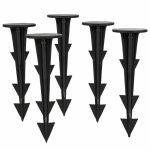Set 50 cuie plastic fixare folii