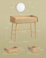 3 sertare aspect ratan