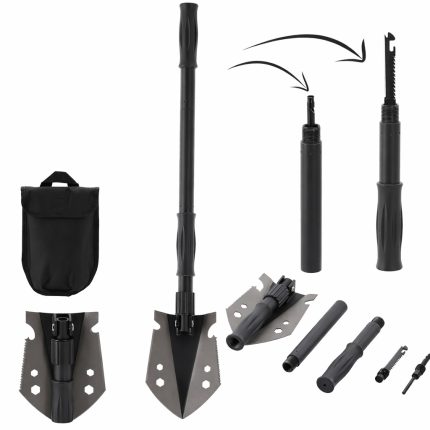 Lopata pliabila multifunctionala 9 in 1 pentru camping si gradina