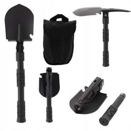 Lopata pliabila multifunctionala 5 in 1 pentru camping si gradina