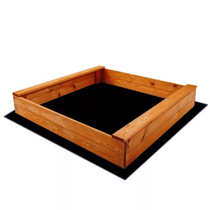 Ladita nisip din lemn 120x120 cm
