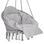 Scaun rotund tip leagan suspendat cu perna Confort Plus