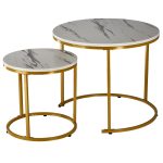 Set 2 masute cafea suprapozabile