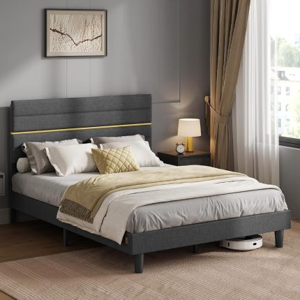 VASAGLE Pat tapitat 140x200 cm