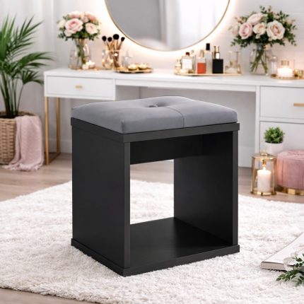 Taburet pentru masuta de toaleta cu sezut confortabil